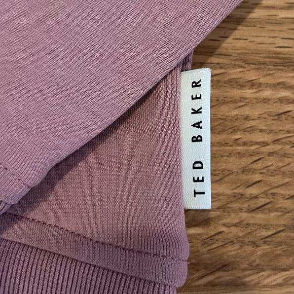 Ted Baker Branded Sweatshirt in Dusty Pink - Picture 13 of 15